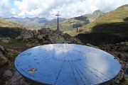 43 Piastra d'orientamento al Passo Laghi Gemelli